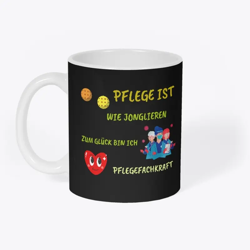 Pflege Jonglieren - Ich Pflegefachkraft